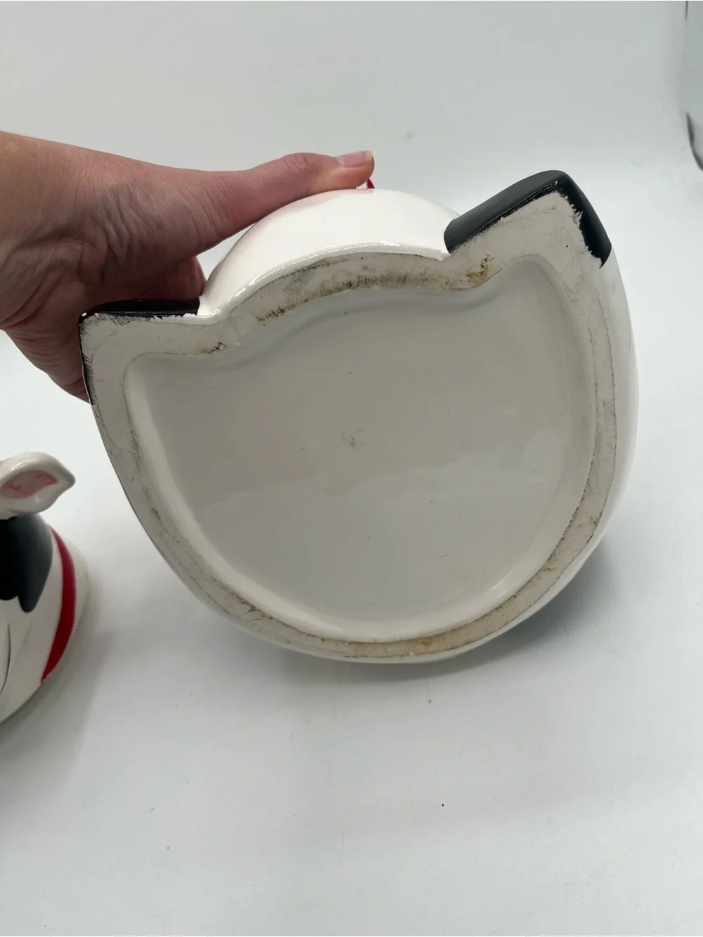 Unbranded dairy cow
